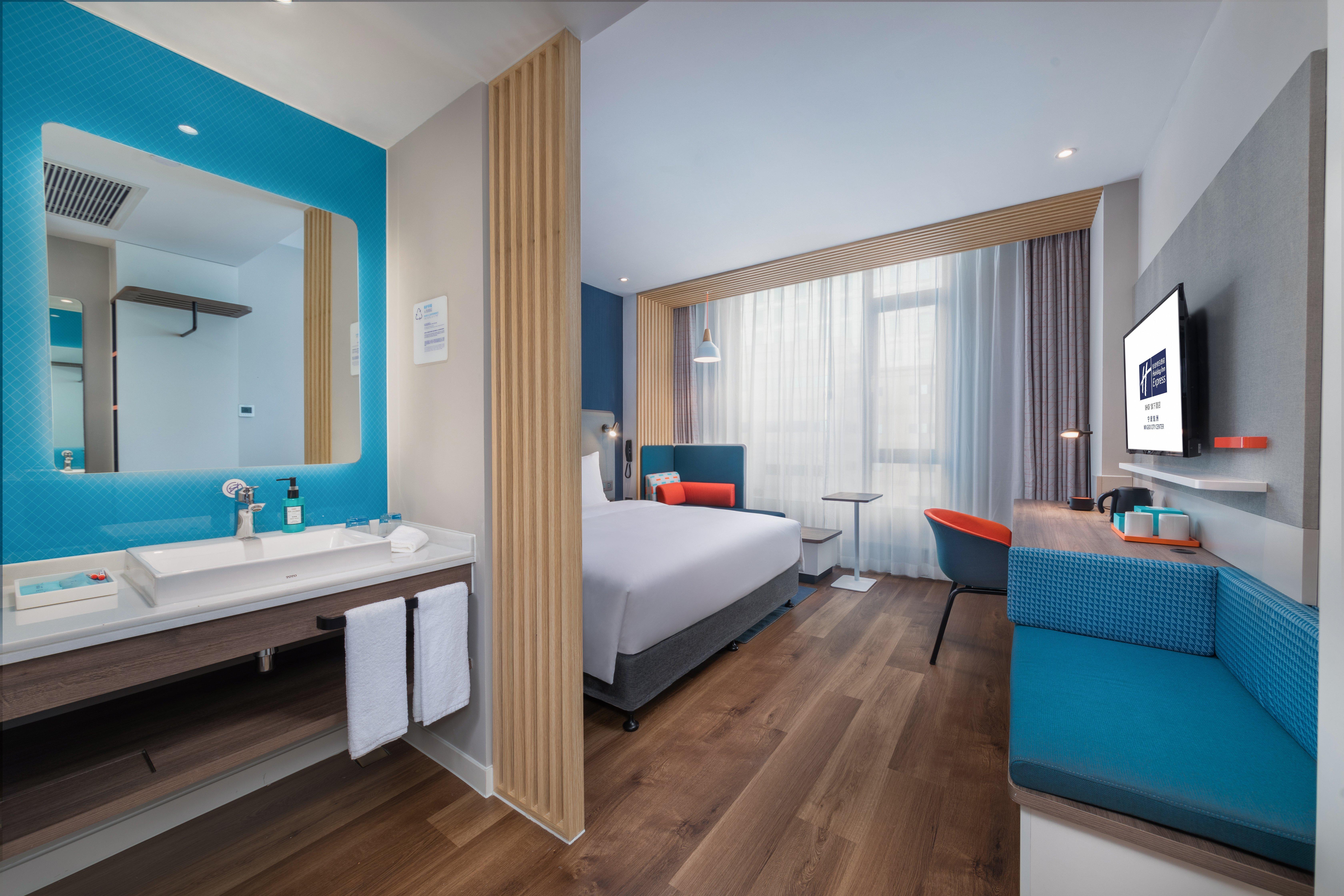 Holiday Inn Express Ningbo City Center By Ihg Zewnętrze zdjęcie